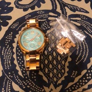 Rose Gold Fossil Watch